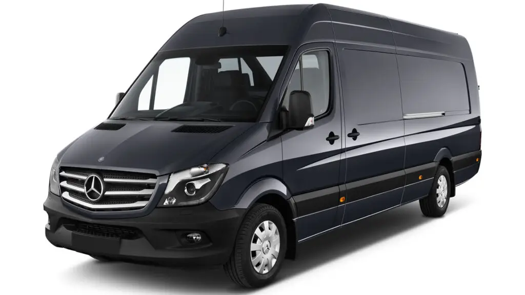 Sprinter van used in transportation in napa sonoma francisco and san francisco airport